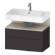 Duravit Waschtischunterschrank Qatego 79x47x59cm, T m/Gr m, 1 Kast, m Nischenb-1