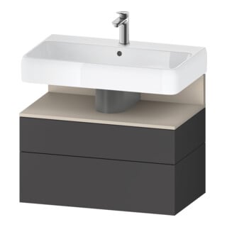 Duravit Waschtischunterschrank Qatego 79x47x59cm, T m/Gr m, 1 Kast, m Nischenb