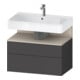 Duravit Waschtischunterschrank Qatego 79x47x59cm, T m/Gr m, 1 Kast, m Nischenb-1