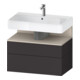 Duravit Waschtischunterschrank Qatego 79x47x59cm, T m/Gr m, 1 Kast, m Nischenb-1