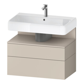 Duravit Waschtischunterschrank Qatego 79x47x59cm, T m/ta m, 1 Kast, 1 Ausz.