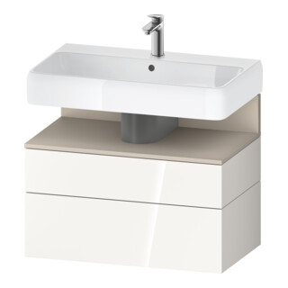 Duravit Waschtischunterschrank Qatego 79x47x59cm, T m/we g, 1 Kast, m Nischenb