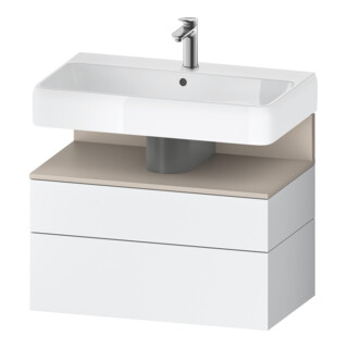 Duravit Waschtischunterschrank Qatego 79x47x59cm, T m/we m, 1 Kast, 1 Ausz.