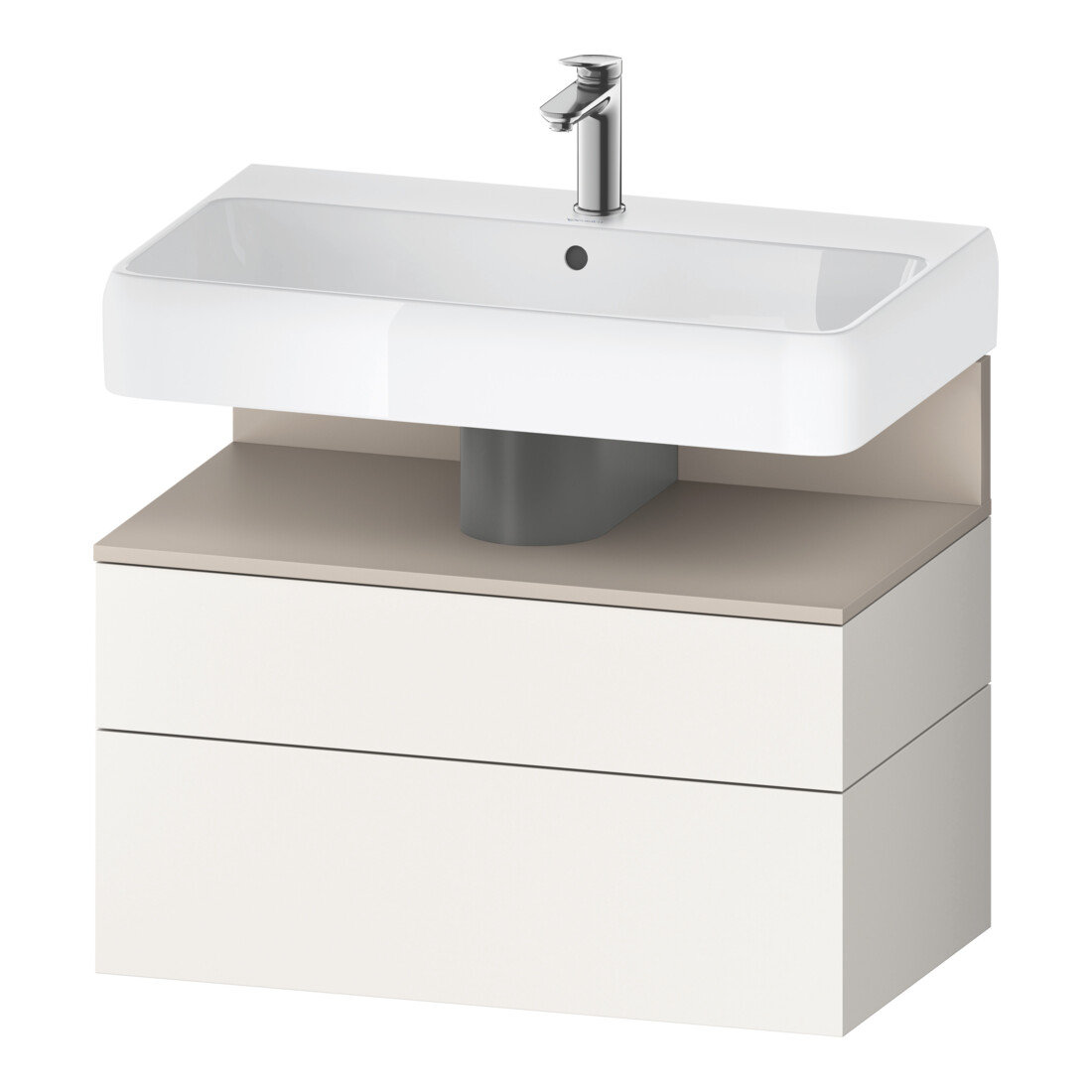 Duravit Waschtischunterschrank Qatego 79x47x59cm, T m/we m, 1 Kast, 1 Ausz.