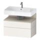 Duravit Waschtischunterschrank Qatego 79x47x59cm, T m/we m, 1 Kast, m Nischenb-1