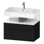 Duravit Waschtischunterschrank Qatego 79x47x59cm, w g/Ei s, 1 Kast, m Nischenb-1