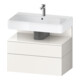 Duravit Waschtischunterschrank Qatego 79x47x59cm, w hgl/we m, 1 Kast, m B-1