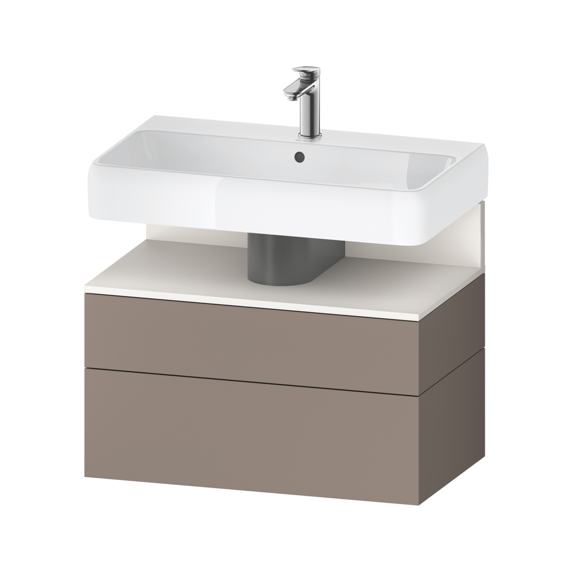 Duravit Waschtischunterschrank Qatego 79x47x59cm, w m/ba m, 1 Kast, m Nischenb