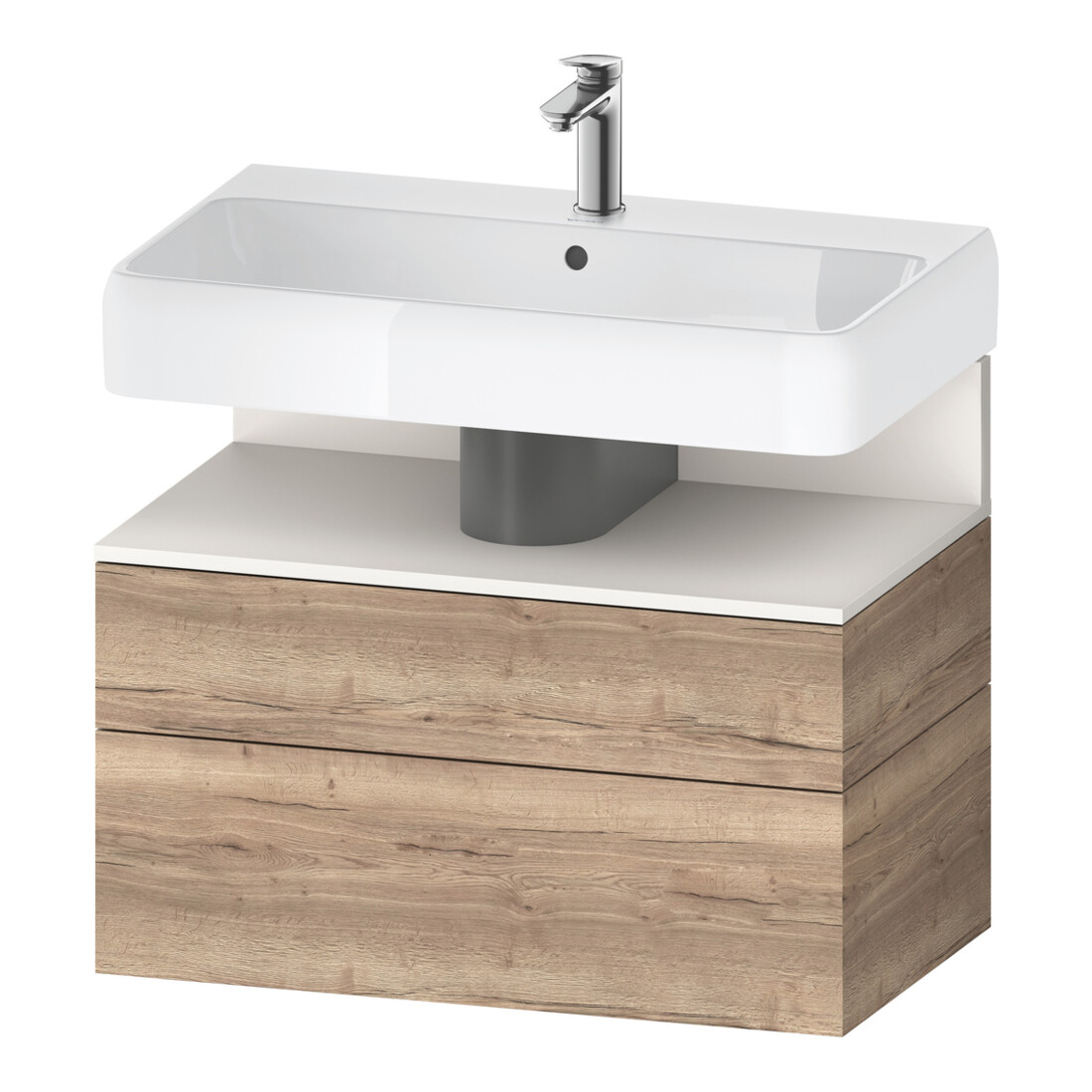 Duravit Waschtischunterschrank Qatego 79x47x59cm, w m/E ma, 1 Kast, m Nischenb