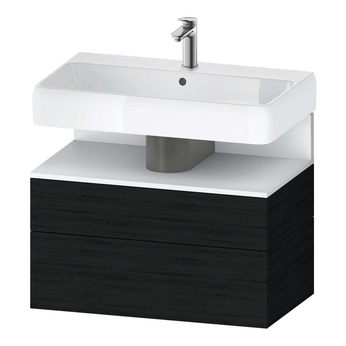 Duravit Waschtischunterschrank Qatego 79x47x59cm, w m/E s, 1 Kast, 1 Ausz.