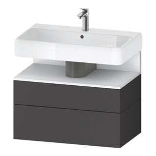 Duravit Waschtischunterschrank Qatego 79x47x59cm, w m/Gr m, 1 Kast, m Nischenb