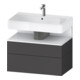 Duravit Waschtischunterschrank Qatego 79x47x59cm, w m/Gr m, 1 Kast, m Nischenb-1