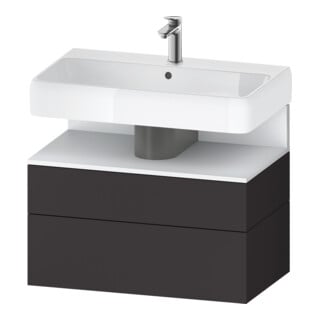 Duravit Waschtischunterschrank Qatego 79x47x59cm, w m/Gr m, 1 Kast, m Nischenb