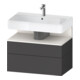 Duravit Waschtischunterschrank Qatego 79x47x59cm, w m/Gr m, 1 Kast, m Nischenb-1