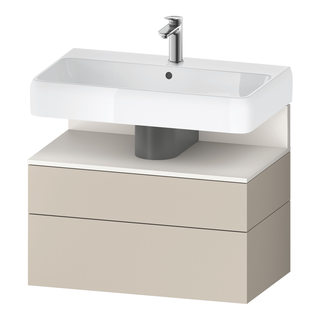 Duravit Waschtischunterschrank Qatego 79x47x59cm, w m/ta m, 1 Kast, 1 Ausz.