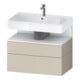 Duravit Waschtischunterschrank Qatego 79x47x59cm, w m/ta m, 1 Kast, m Nischenb-1