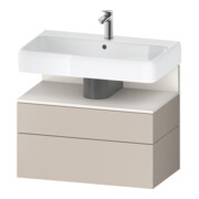 Duravit Waschtischunterschrank Qatego 79x47x59cm, w m/ta m, 1 Kast, m Nischenb-1