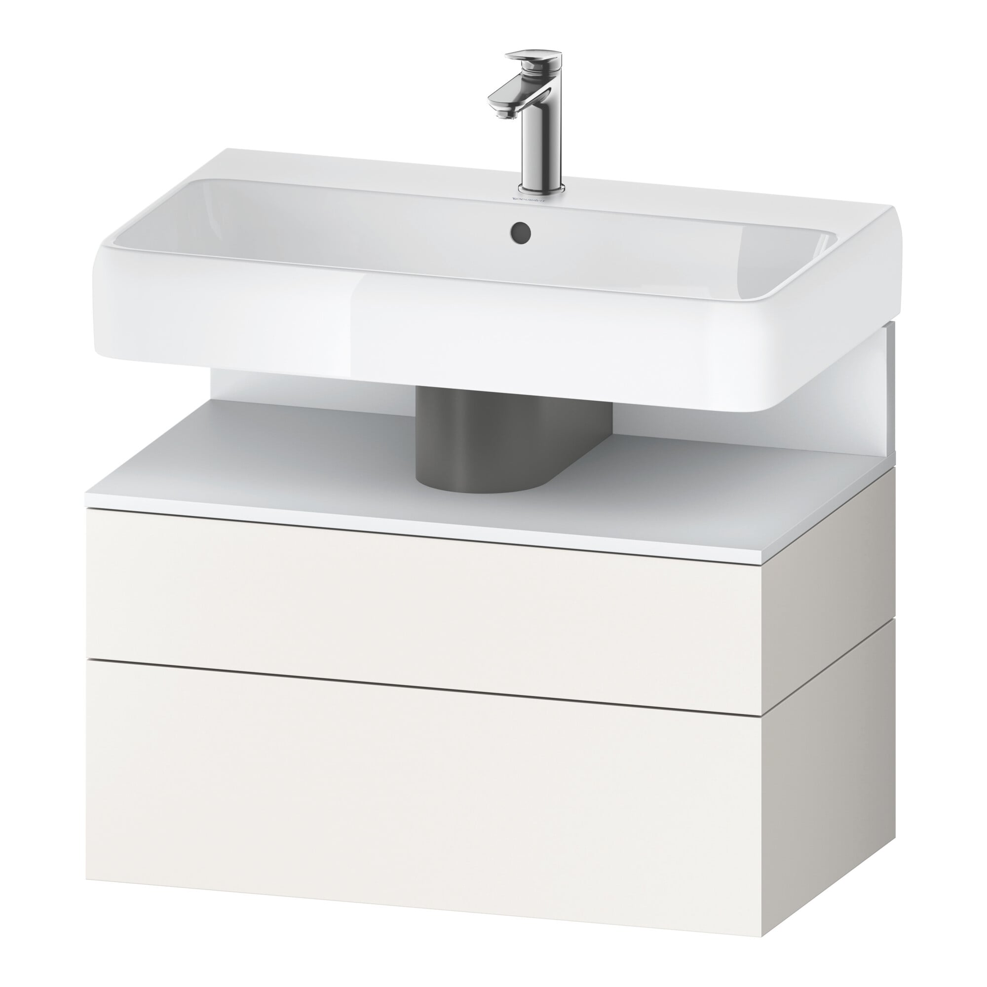Duravit Waschtischunterschrank Qatego 79x47x59cm, w m/we m, 1 Kast, 1 Ausz.