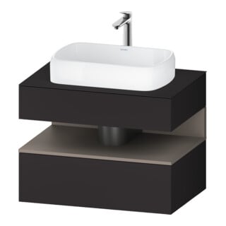 Duravit Waschtischunterschrank Qatego 80x55x60cm, ba m/Gr m, Pl, 1 Schubkast.
