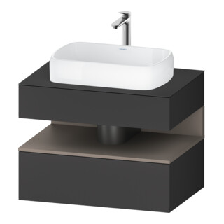 Duravit Waschtischunterschrank Qatego 80x55x60cm, ba m/Gr m, Pl, Nischenb