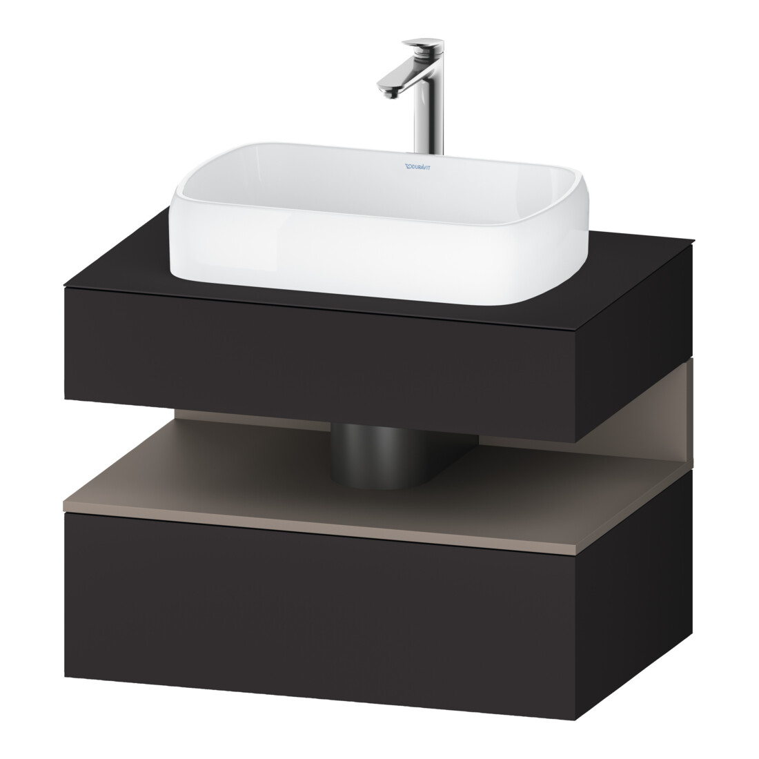 Duravit Waschtischunterschrank Qatego 80x55x60cm, ba m/Gr m, Pl, Nischenb