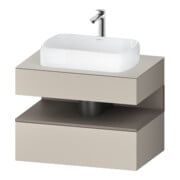 Duravit Waschtischunterschrank Qatego 80x55x60cm, ba m/ta m, Pl, 1 Schubkast.