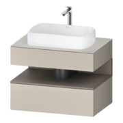 Duravit Waschtischunterschrank Qatego 80x55x60cm, ba m/ta m, Pl, Nischenb