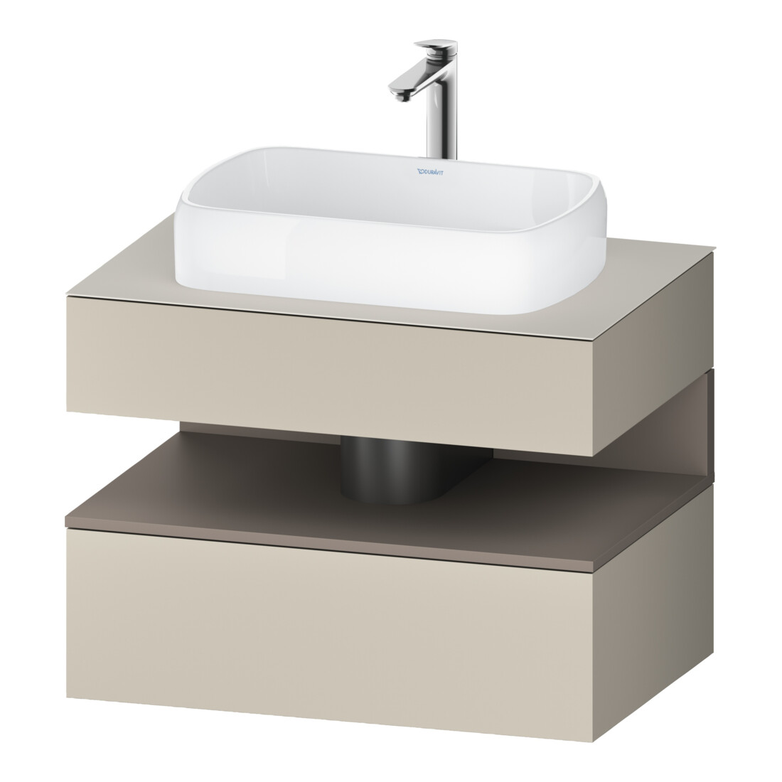 Duravit Waschtischunterschrank Qatego 80x55x60cm, ba m/ta m, Pl, Nischenb
