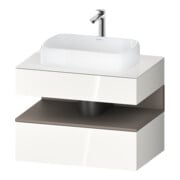 Duravit Waschtischunterschrank Qatego 80x55x60cm, ba m/we g, Pl, 1 Schubkast.-1