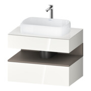 Duravit Waschtischunterschrank Qatego 80x55x60cm, ba m/we g, Pl, Nischenb-1
