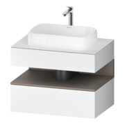 Duravit Waschtischunterschrank Qatego 80x55x60cm, ba m/we m, Pl, 1 Schubkast.