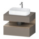 Duravit Waschtischunterschrank Qatego 80x55x60cm, E Ma/Ba m, Pl, 1 Schubkast.-1
