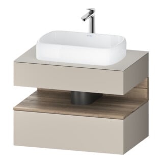 Duravit Waschtischunterschrank Qatego 80x55x60cm, E Ma/t m, Pl, 1 Schubkast.