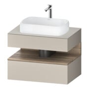Duravit Waschtischunterschrank Qatego 80x55x60cm, E Ma/t m, Pl, 1 Schubkast.