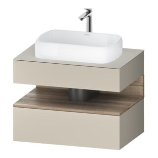 Duravit Waschtischunterschrank Qatego 80x55x60cm, E Ma/t m, Pl, 1 Schubkast.