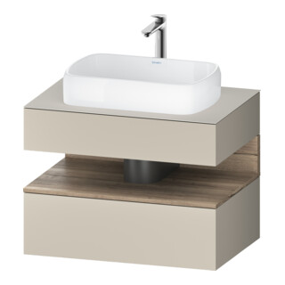 Duravit Waschtischunterschrank Qatego 80x55x60cm, E Ma/t m, Pl, Nischenb