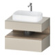 Duravit Waschtischunterschrank Qatego 80x55x60cm, E Ma/t m, Pl, Nischenb-1