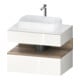 Duravit Waschtischunterschrank Qatego 80x55x60cm, E Ma/w g, Pl, Nischenb-1