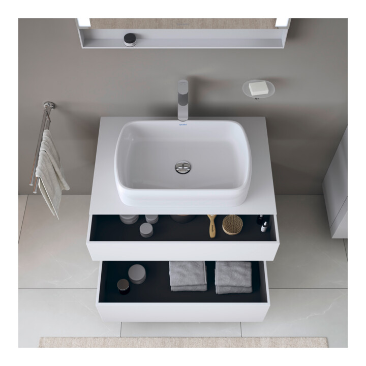 Duravit Waschtischunterschrank Qatego 80x55x60cm, E Ma/w m, Pl, Nischenb