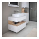 Duravit Waschtischunterschrank Qatego 80x55x60cm, E Ma/w m, Pl, Nischenb-4