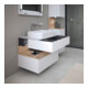 Duravit Waschtischunterschrank Qatego 80x55x60cm, E Ma/w m, Pl, Nischenb