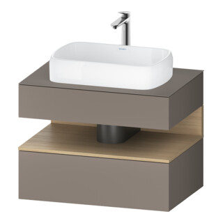 Duravit Waschtischunterschrank Qatego 80x55x60cm, E na/b m, Pl, Nischenb