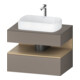 Duravit Waschtischunterschrank Qatego 80x55x60cm, E na/b m, Pl, Nischenb-1