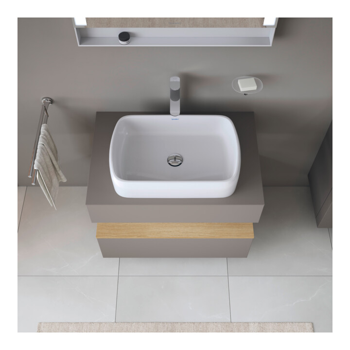 Duravit Waschtischunterschrank Qatego 80x55x60cm, E na/b m, Pl, Nischenb