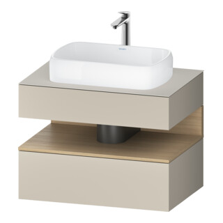 Duravit Waschtischunterschrank Qatego 80x55x60cm, E na/tau m, Pl, Nischenb