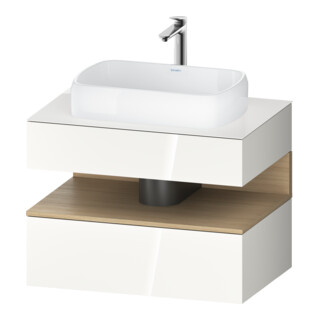 Duravit Waschtischunterschrank Qatego 80x55x60cm, E na/we g, Pl, Nischenb