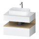 Duravit Waschtischunterschrank Qatego 80x55x60cm, E na/we m, Pl, Nischenb-1