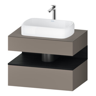 Duravit Waschtischunterschrank Qatego 80x55x60cm, E sw/Bas m, Pl, 1 Schubkast.