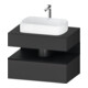 Duravit Waschtischunterschrank Qatego 80x55x60cm, E sw/gra m, Pl, Nischenb-1