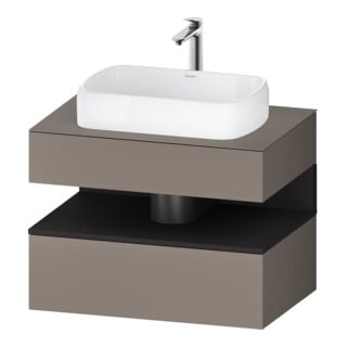 Duravit Waschtischunterschrank Qatego 80x55x60cm, gra m/ba m, Pl, 1 Schubkast.
